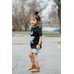 Picture of Shorts, Pants, Person, Portrait, Walking, Child, Female, Girl, Shoe, Sleeve