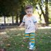 Picture of T-Shirt, Photography, Shorts, Grass, Person, Portrait, Boy, Child, Male, Pants