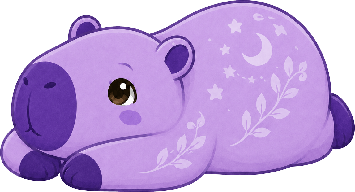 Capybara emote right