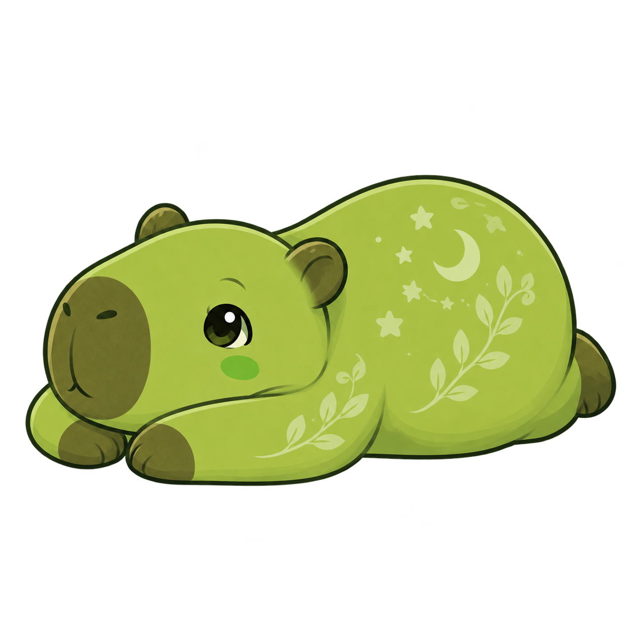 Capybara emote right