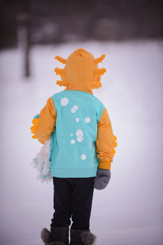 Picture of Coat, Hood, Jacket, Hoodie, Sweater, Sweatshirt, Hat, Boy, Child, Person