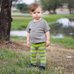 Picture of Person, Photography, Portrait, Grass, T-Shirt, Pants, Shorts, Standing, Boy, Child