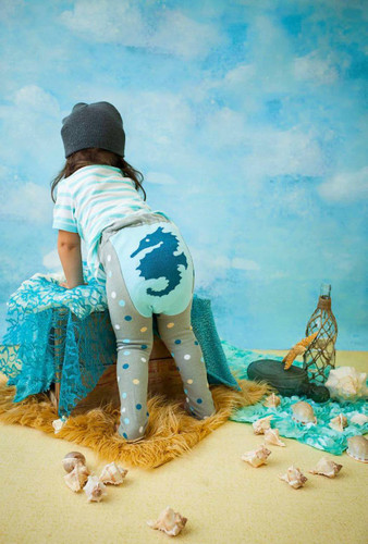 Picture of Beach, Nature, Outdoors, Sea, Child, Female, Girl, Person, Hat, Pants