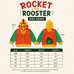 Picture of Coat, Hoodie, Knitwear, Sweater, Sweatshirt, Baby, Person with text ROCKET THE ROOSTER SI...