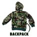 Picture of Hoodie, Knitwear, Sweater, Sweatshirt, Hood, Military, Military Uniform with text BACKPAC...
