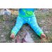 Picture of Barefoot, Person, Pants, Finger, Photography, Baby, Rock, Soil, Grass
