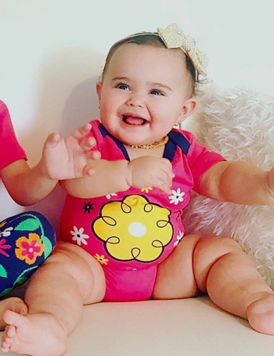 Picture of Face, Head, Person, Photography, Portrait, Happy, Baby, Sitting, Baby Laughing