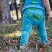 Picture of Clothing, Pants, Baby, Person, Grass, Jeans, Leaf