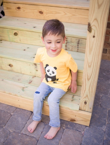 Picture of Pants, Jeans, Person, Photography, Portrait, Wood, Boy, Child, Male, Barefoot