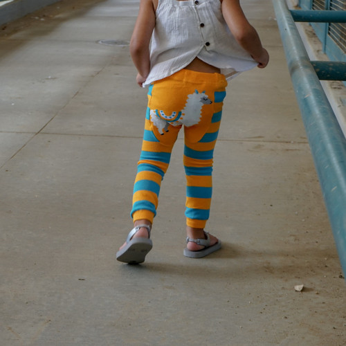 Picture of Pants, Jeans, Person, Walking, Child, Female, Girl, Shorts, Shoe