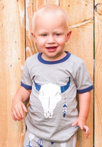 Picture of T-Shirt, Face, Head, Person, Photography, Portrait, Boy, Child, Male, Happy