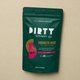 Picture of First Aid, Advertisement, Herbal, Bottle, Powder with text MADE IN NORTH AMERICA DIRTY SU...