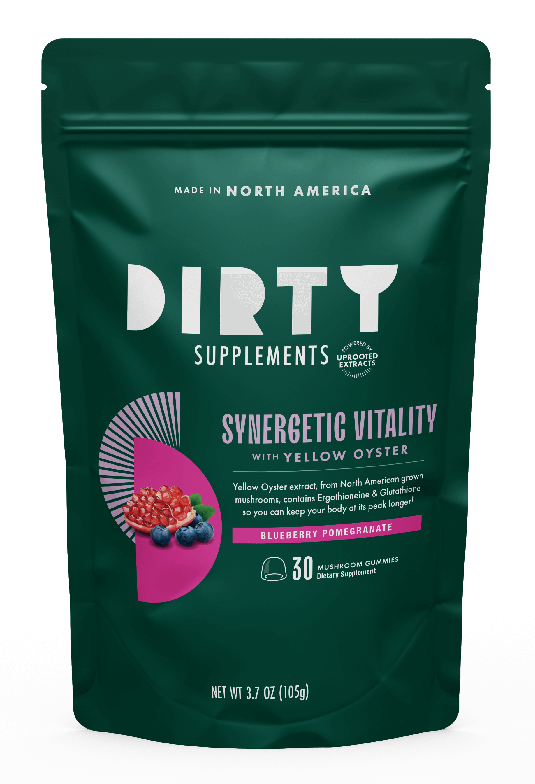 Synergetic Vitality With Yellow Oyster Gummies