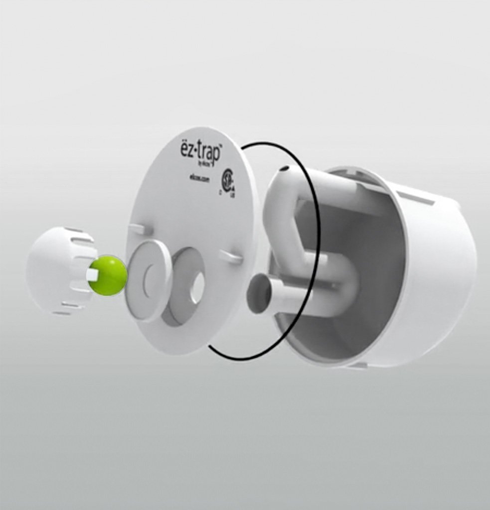 EZ Trap Cartridge Replacement Kit for Sloan and Falcon Waterless Urinals