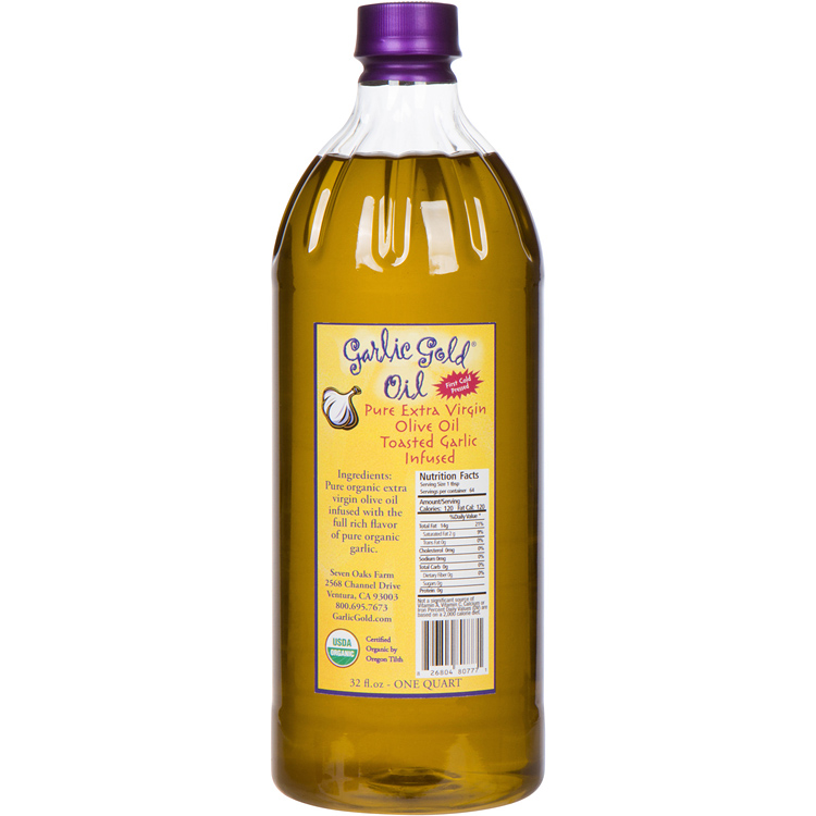 Low FODMAP Organic Garlic Olive Oil
