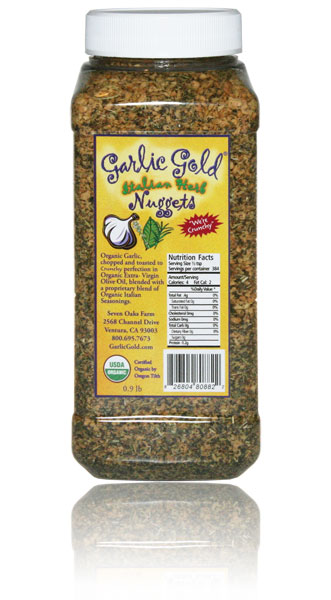 Garlic Gold Italian Herb Nuggets - 1 LB