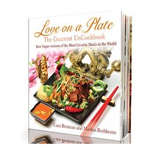 Love on a Plate: The Gourmet UnCookbook product shot.