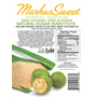 Markus Sweet 2 pound nutrition label.