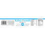 Kidney Formula powder nutrition label.