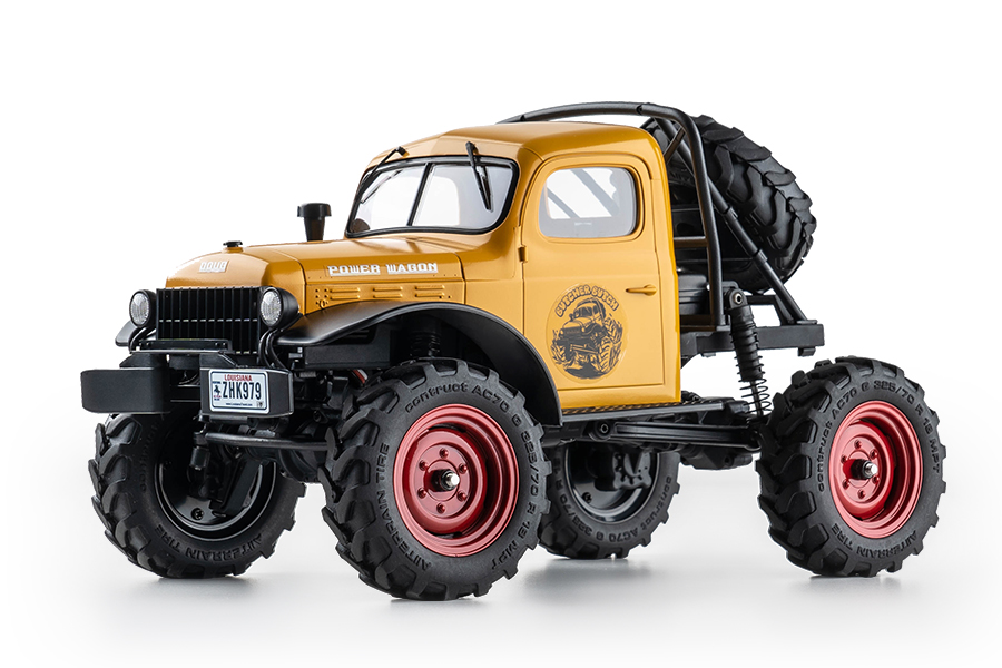 FCX24 Power Wagon RTR 1/24th Scale: Yellow