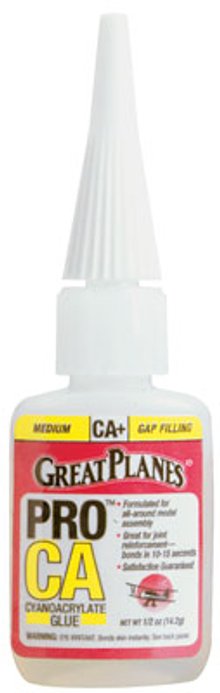 Pro CA+ Glue 1/2 oz Medium