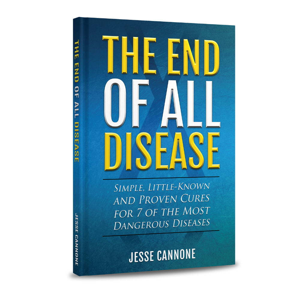 Picture of Book, Publication, Advertisement, Poster with text THE END OF ALL DISEASE THE END OF ALL ...