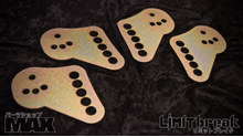 Replacement dynamic toe control plate set for LB rear knuckles