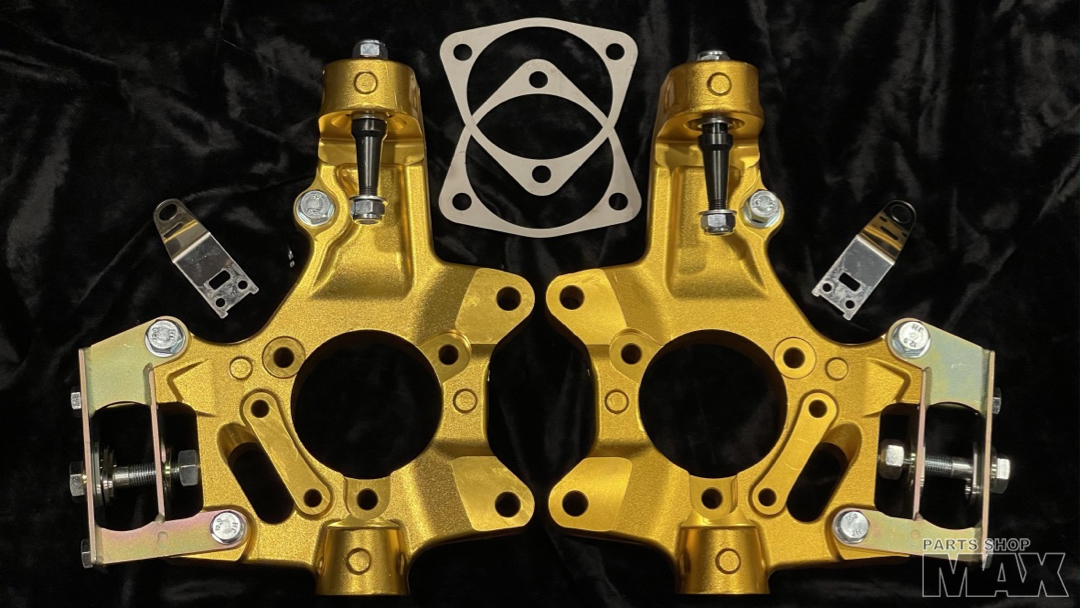 C5 & C6 rear dual caliper knuckles with dynamic toe control