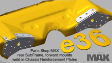 E36 Sub Frame Chassis Reinforcement Plates