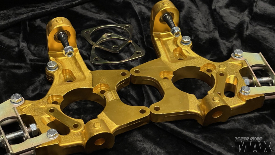 c7 rear dual caliper knuckles with dynamic toe control