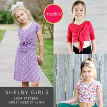Shelby Girls Sizes 2T to 8/9 PDF Pattern