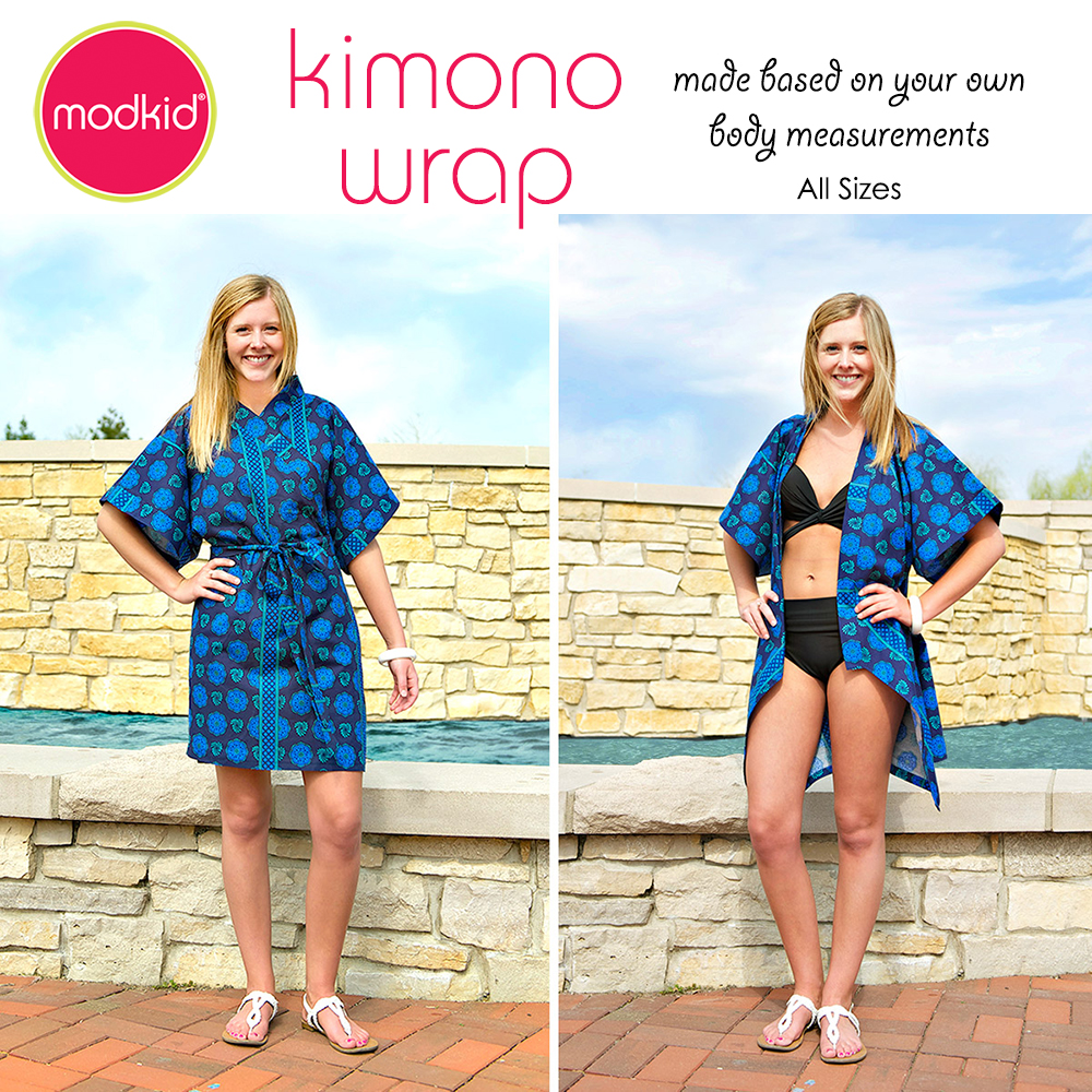Kimono Wrap PDF Pattern