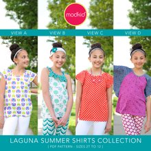 Laguna Summer Shirts PDF Pattern