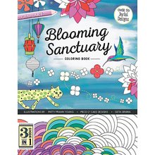 Blooming Sanctuary Coloring Book