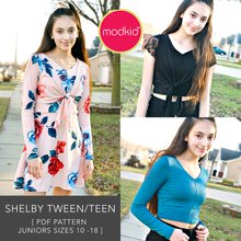 Shelby Tween/Teen Sizes 10-18 PDF Pattern