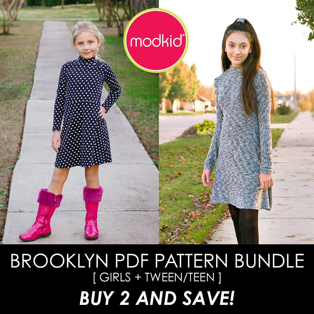 Brooklyn BUNDLE Girls/Tweens/Teens PDF Pattern