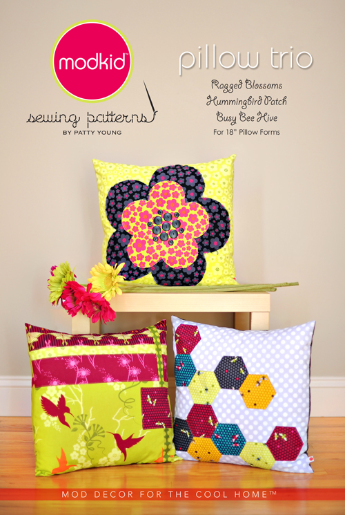 Pillow Trio Sewing Pattern