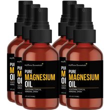 Pure Magnesium Oil- 6 Bottles (4 fl oz)