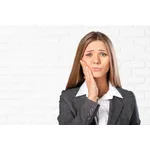 Picture of Female, Person, Blonde, Woman, Clothing, Blazer, Coat, Suit, Overcoat, Face