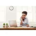 Picture of Person, Sitting, Female, Table, Furniture, Desk, Girl