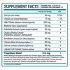 Picture of Word, Text, Label, Menu, Plot with text SUPPLEMENT FACTS SERVING SIZE: 2 CAPSULES SERVING...