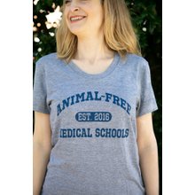 Animal-Free Medical Schools Est. 2016 T-shirt: Women's