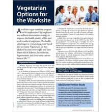 Vegetarian Options for the Worksite Booklet