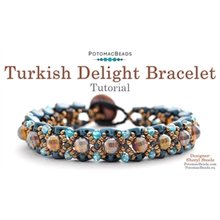 Picture of Accessories, Bracelet, Jewelry, Person with text POTOMACBEADS Turkish Delight Bracelet Tu...