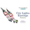 Picture of Accessories, Earring, Jewelry, Necklace with text POTOMACBEADS City Lights Earrings Patte...