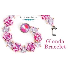 Picture of Accessories, Earring, Jewelry, Bracelet, Gemstone with text POTOMACBEADS Glenda Bracelet.