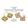 Picture of Accessories, Earring, Jewelry with text POTOMACBEADS Carnival Earrings Tutorial Designer ...