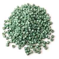 DB1171 Miyuki Delica Beads Galvanized Matte Dark Mint Size 11/0