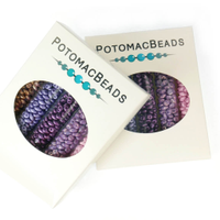 SuperDuo Collection Assortment/Bundle 5-Pack - Purples Colorway | Includes 3 Digital Patterns by PotomacBeads