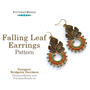 Picture of Accessories, Earring, Jewelry, Bead with text POTOMACBEADS Falling Leaf Earrings Pattern ...
